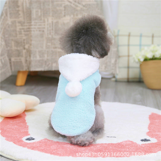 Pet Clothing Cat Clothing Dog Clothing Autumn And Winter New Dog Clothing Comfortable Teddy Bichon Hot Sale
