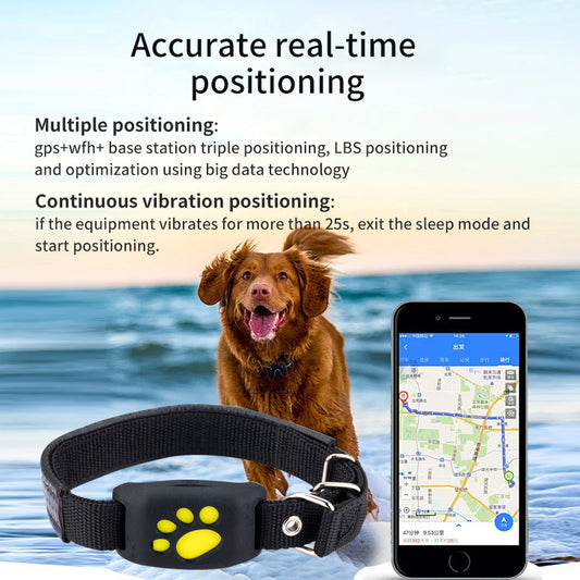 Smart GPS Pet Tracker for Dogs and Cats